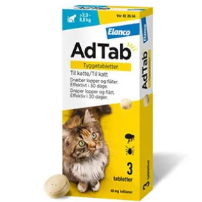 AdTab för katt (>2-8 kg), 3 st