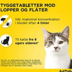 AdTab för katt, 0.5-2 kg, 3 st