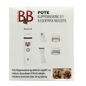 B&B Tassklippare elektrisk