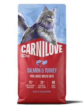 Carnilove Cat Large Breed, Salmon & Turkey