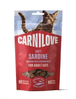 Carnilove Cat Semi Moist Snack Sardine, 50g