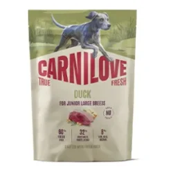 Carnilove True Fresh Dog Duck for Junior Large, 12 kg