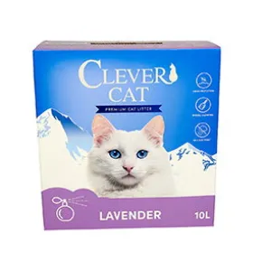 Clever Cat Lavender, Kattsand, 10 l
