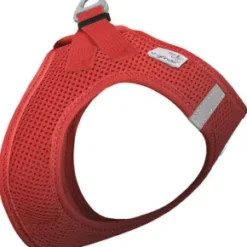 Curli västsele Clasp Air-Mesh, Röd