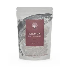 Essential Salmon Mini Delights, Hundgodis, 100g