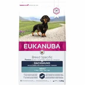 Eukanuba Dachshund Adult Dog Breed Specific, 2,5 kg