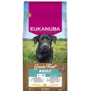Eukanuba Dog Adult Grain Free Large Breed, Chicken