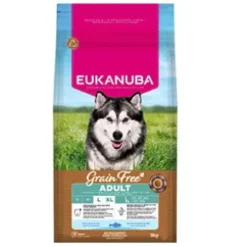 Eukanuba Dog Grain Free Adult Large Breed, Ocean Fish
