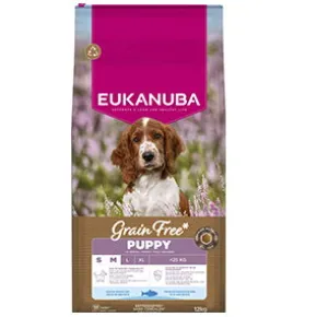 Eukanuba Puppy Grain Free Small/Medium Breed, Ocean Fish