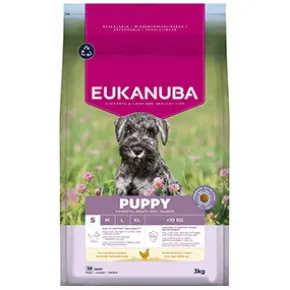 Eukanuba Puppy Small Breed, Chicken, 3 kg