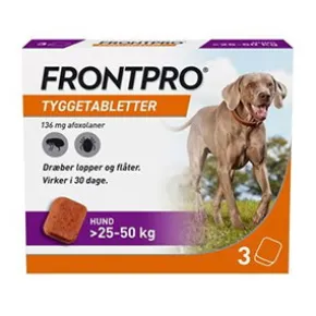 Frontpro tuggtabletter för hund (25-50 kg), 3 st