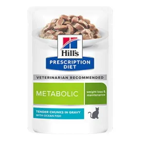 Hills PD Kat Metabolic Ocean Fish, 12x85g