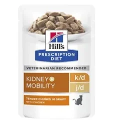 Hills PD Kidney Mobility, k/d + j/d, Kat, 12x85g, Kyckling