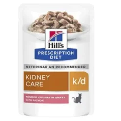 Hills Prescription Diet k/d, Katt, Salmon 12x85g