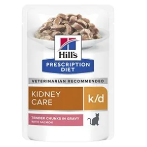 Hills Prescription Diet k/d, Katt, Salmon 12x85g