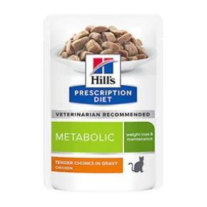 Hills Prescription Diet Metabolic Weight Loss, 12x85g, Katt