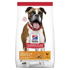 Hills SP Adult Dog Light Medium, Chicken
