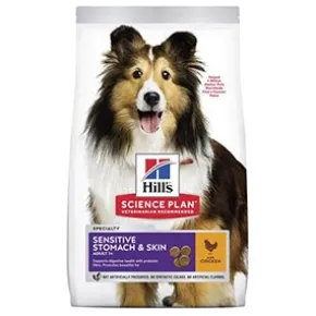 Hills SP Adult Dog Sensitive Stomach & Skin Medium, Chicken