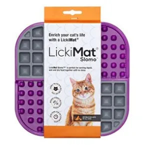 LickiMat Slomo Cat, Lila 20 cm.