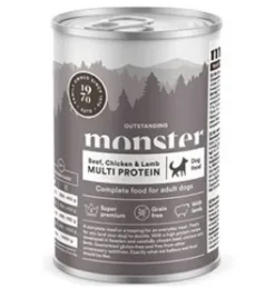Monster Dog Multi-Protein Beef, Chicken, Lamb 400g