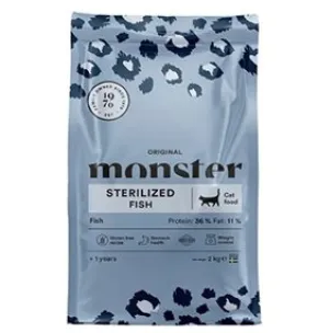 Monster Katt Original, Sterilized, Fish