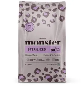 Monster Katt Original Sterilized, Chicken & Turkey