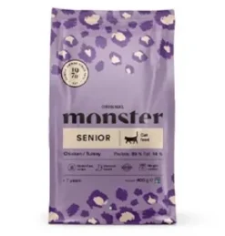 Monster Senior Katt Original, Chicken/Turkey