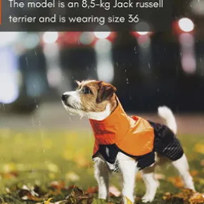 Non-Stop Dogwear Fjord raincoat Black