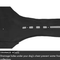 Non-Stop Dogwear Fjord raincoat Black