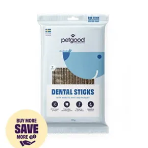 Petgood Insektbaserade Dental Sticks, 7 st