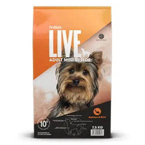 Probiotic LIVE Adult Dog Mini Breeds - Lax & Ris