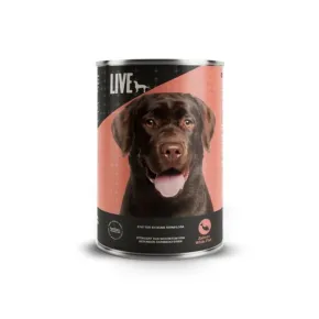 Probiotic LIVE Dog Våtfoder Salmon/White Fish, 395g
