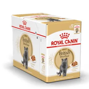 Royal Canin British Shorthair Adult Cat, 12x85g Våtfoder
