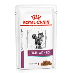 Royal Canin Renal Katt, Fish,12x85 g, Våtfoder