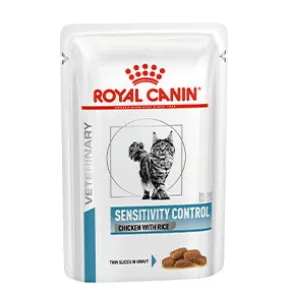 Royal Canin Sensitivity Control, Katt, Kyckling och Ris, 12x85 g