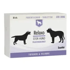 Scanvet Relaxo, Stor Hund, Tabletter, 30 st
