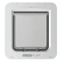 SureFlap XL, Microchip Kattlucka, Vit