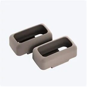 Tractive GPS Cat Mini gummiklämma, Brun, 2 st