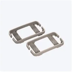 Tractive GPS Cat Mini Halsbandsfäste, Brun, 2 st