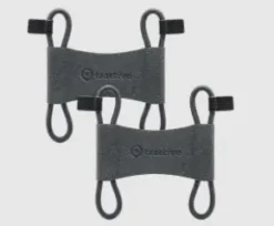 Tractive Hund 6, Fabric Clips, Black L, 2 stk