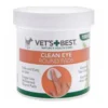 Vets Best Clean Bomullsrondeller för ögonvård, 100 st