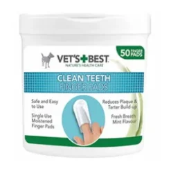 Vets Best Clean fingertuta för tandvård, 50 st